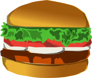 Burger Junk food Hamburger Stickdatei