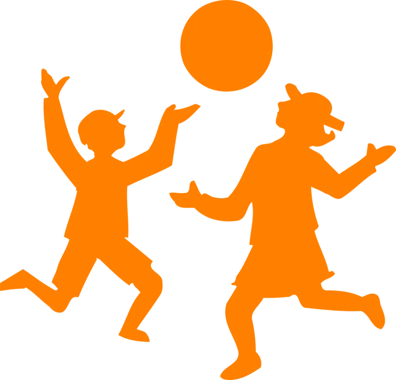 Children Playing Ball Stickdatei – Sport