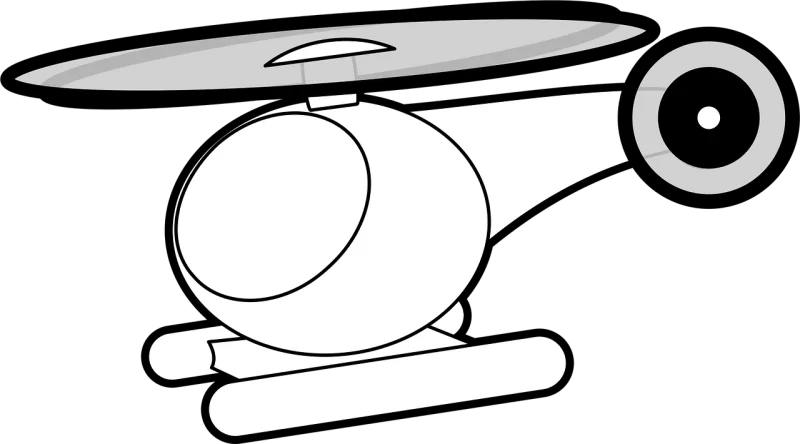 Helicopter Fly Air Stickdatei – Fahrzeuge