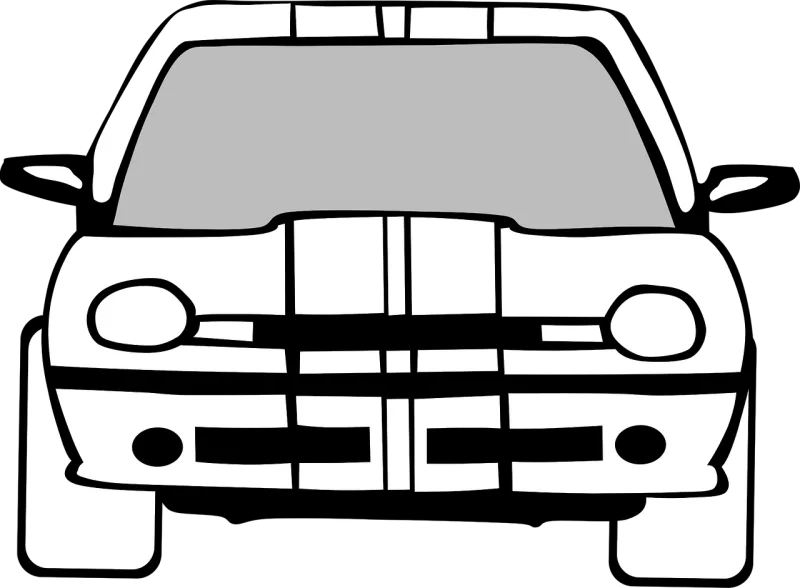 Car Motor sport Race Stickdatei – Fahrzeuge
