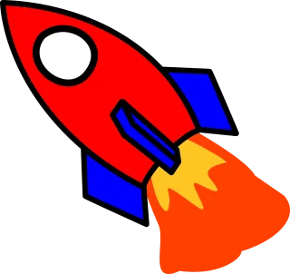 Rocket Start Fire Stickdatei