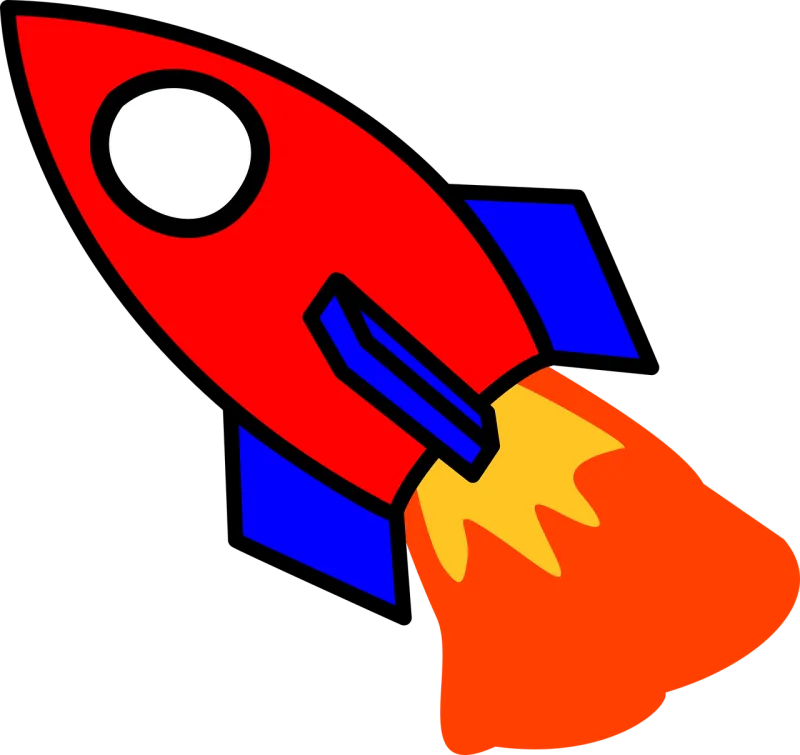 Rocket Start Fire Stickdatei – Kinder