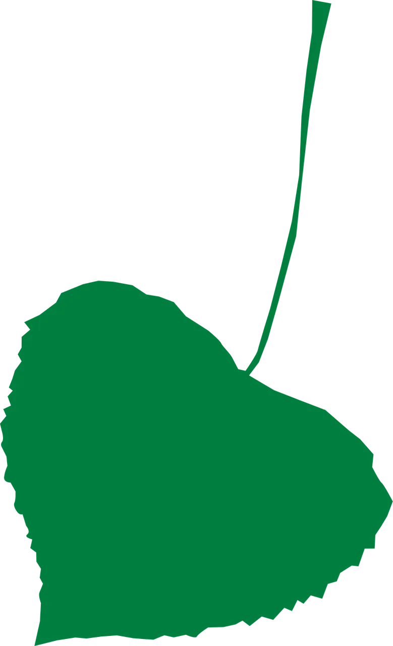 Leaf Linden Nature Stickdatei – Natur