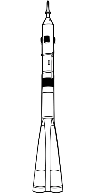 Rocket Vehicle Space Stickdatei – Kinder