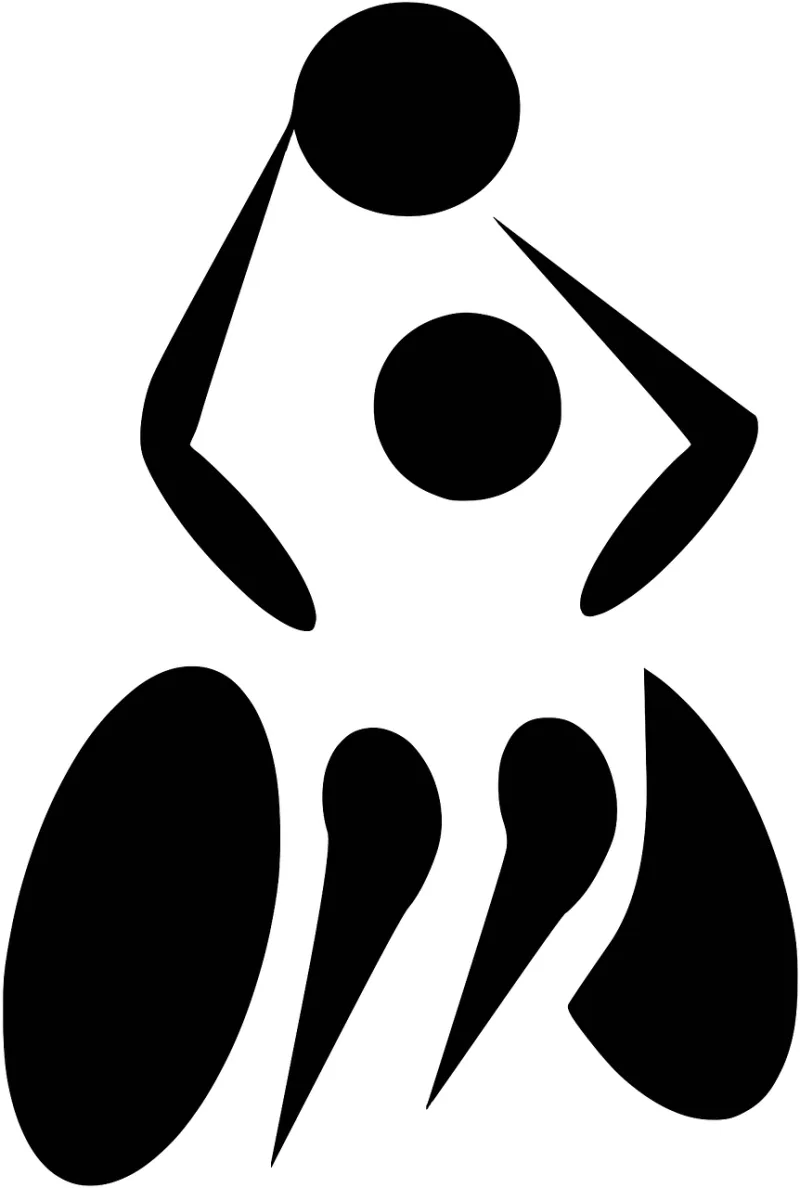 Sport Wheelchair Basketball Stickdatei – Sport