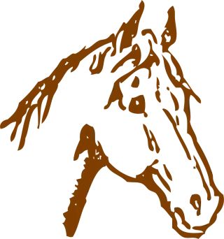 Horse Head Friendly Stickdatei