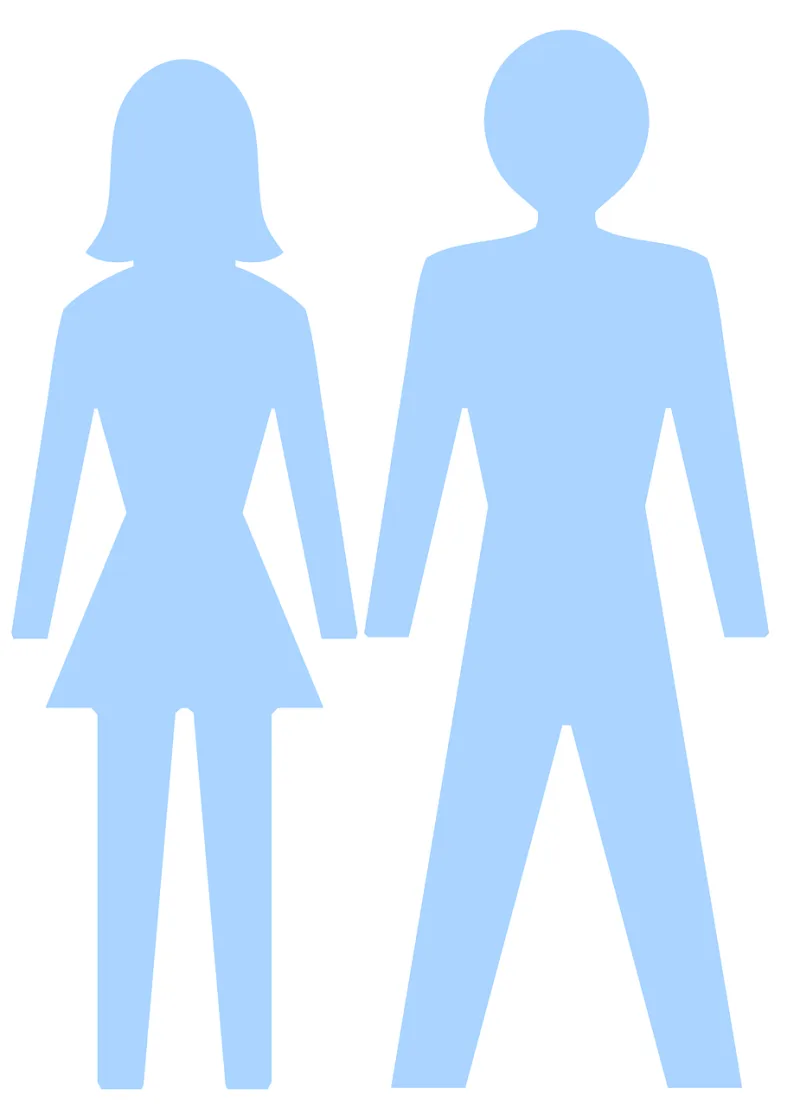 Man Woman Female Stickdatei – Herzen & Liebe