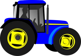 Tractor Vehicle Machine Stickdatei