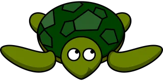 Turtle Nature Animal Stickdatei