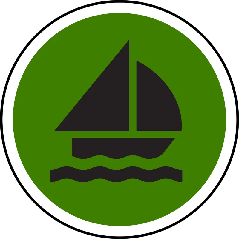 Boat Sailing Yacht Stickdatei – Fahrzeuge