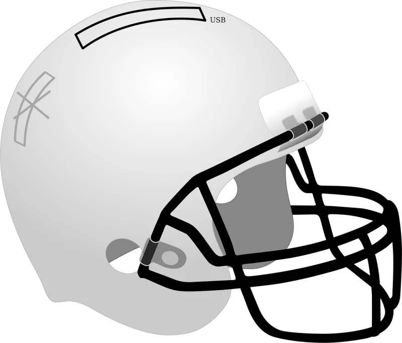 Helmet Football helmet Equipment Stickdatei – Sport