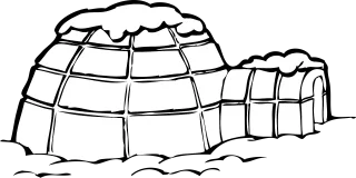 Igloo Ice Snow Stickdatei – Weihnachten