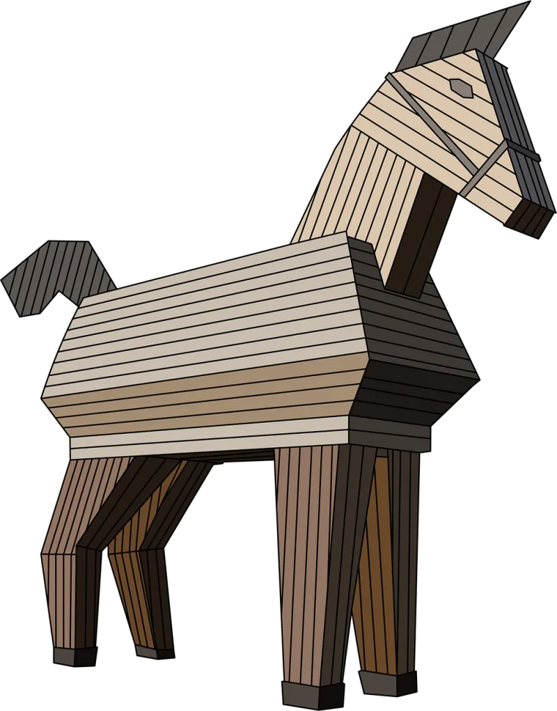 Horse Nature Wood Stickdatei – Tiere