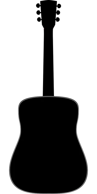 Guitar Pictogram Acoustic Stickdatei