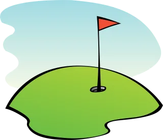 Golf Golf course Golfing Stickdatei