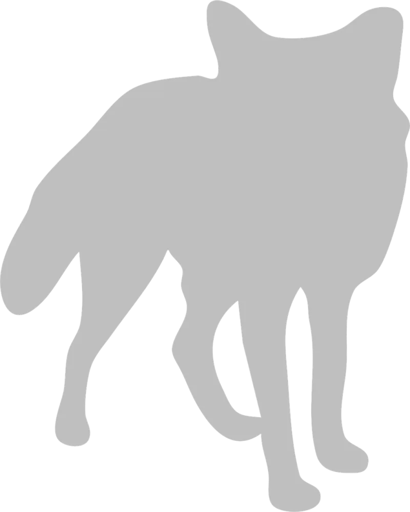 Fox Canine Animal Stickdatei – Tiere