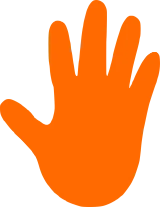 Hand Stop Support Stickdatei