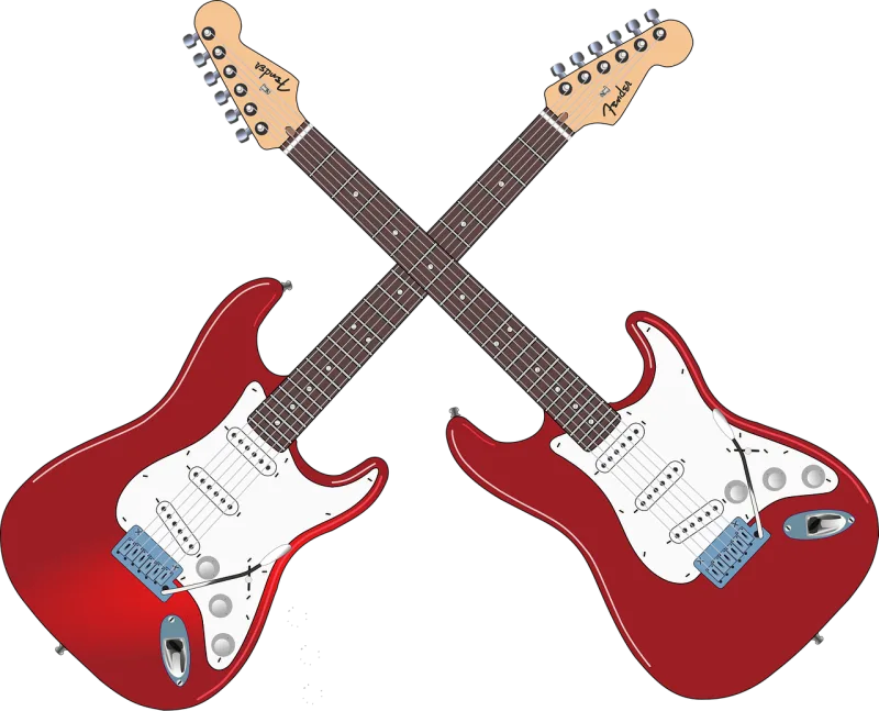 Electric guitars Axe Guitar lessons Stickdatei – Musik