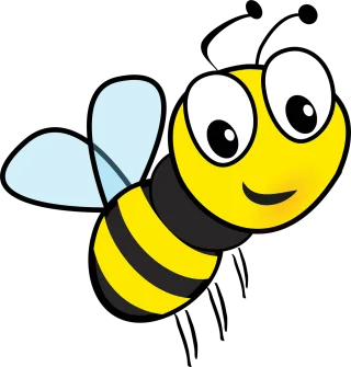 Honey Bee Flying Stickdatei