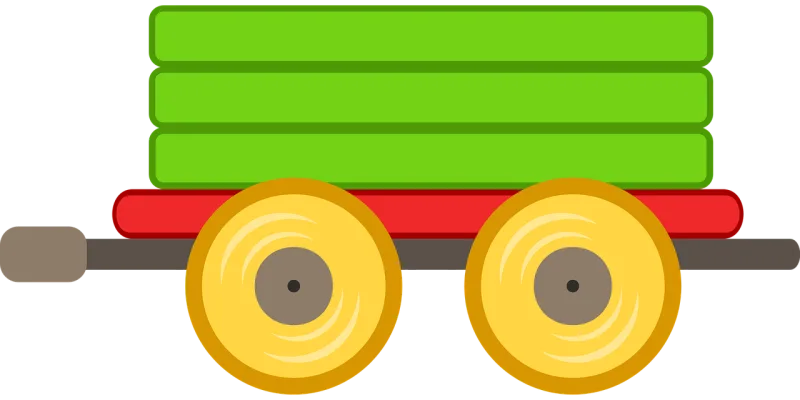Train Car Toy Stickdatei – Fahrzeuge