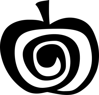 Apple Art Design Stickdatei