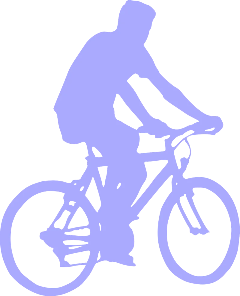 Bicyclist Mountain bike Sport Stickdatei – Sport