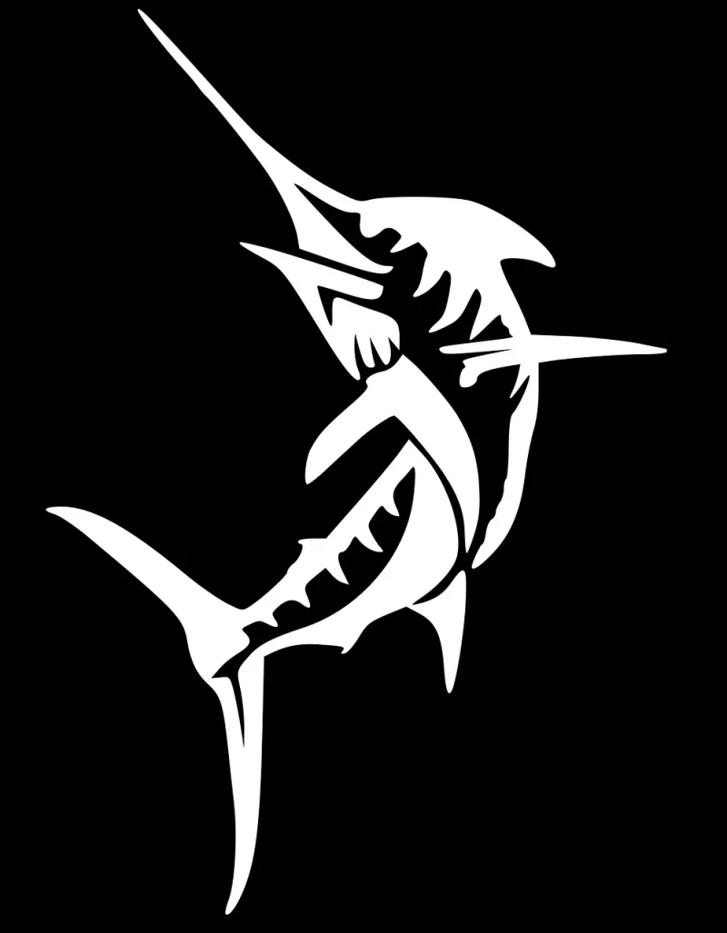 Swordfish Fish Marine Stickdatei – Tiere