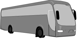 Bus Charter Tourism Stickdatei