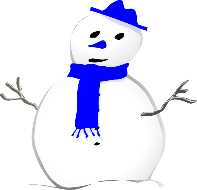 Snowman Winter Cold Stickdatei – Weihnachten