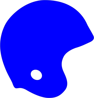 Helmet Football Blue Stickdatei