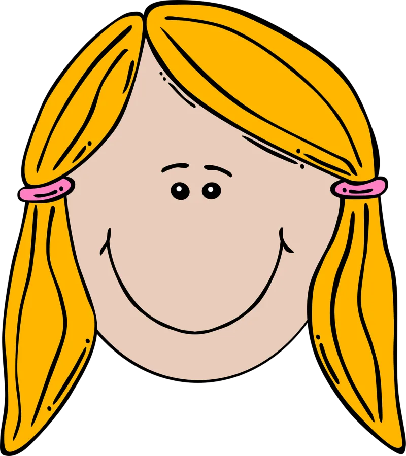 Ponytail Girl Face Stickdatei – Musik