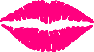 Lips Kiss Hot Stickdatei