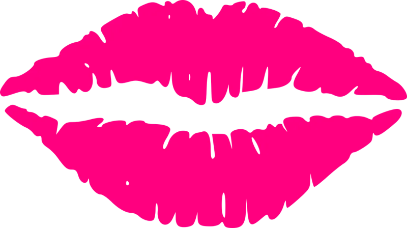 Lips Kiss Hot Stickdatei – Herzen & Liebe