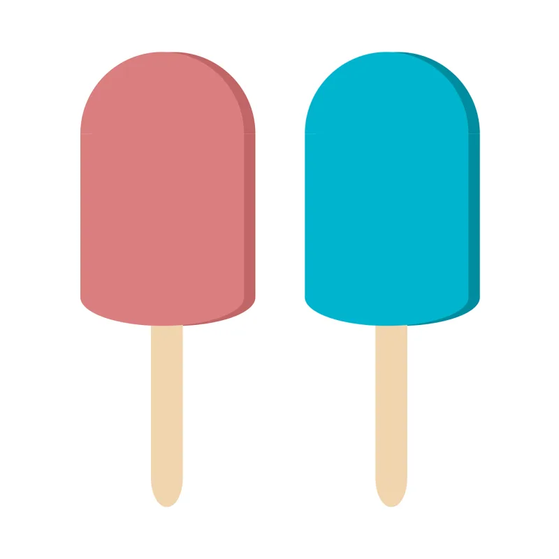 Ice cream Lolly Nature Stickdatei – Essen & Trinken