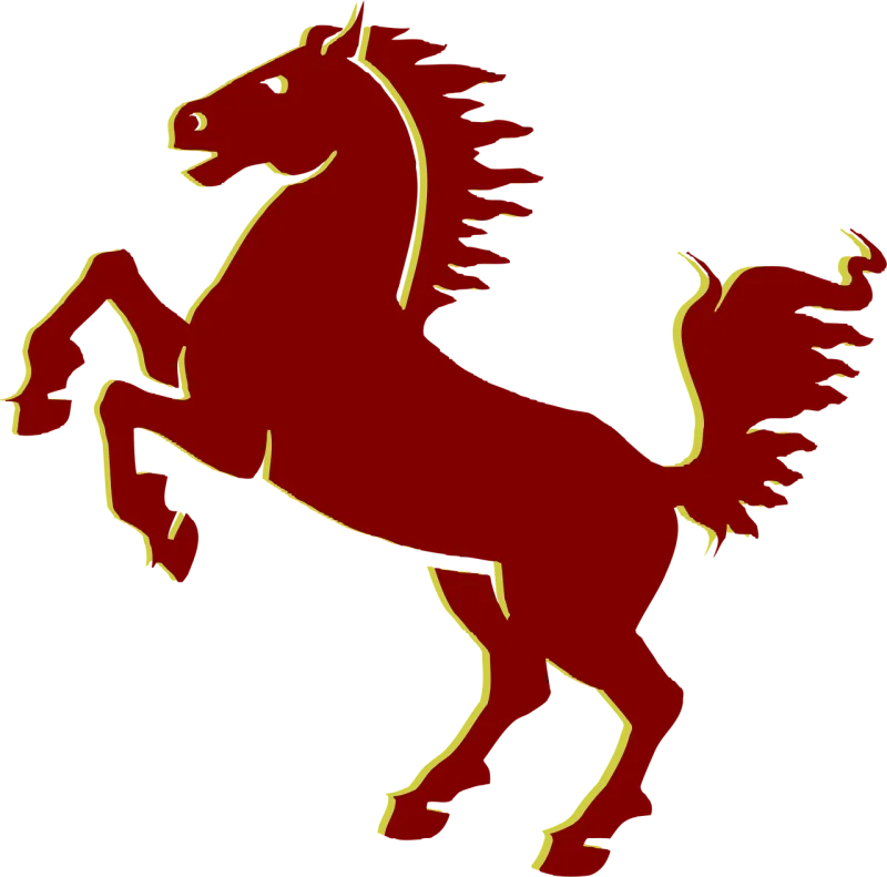 Horse Animal Nature Stickdatei – Tiere