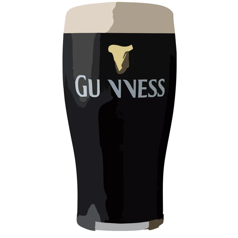 Guinness Bear Black Stickdatei – Tiere