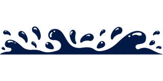 Splash Line Blue Stickdatei