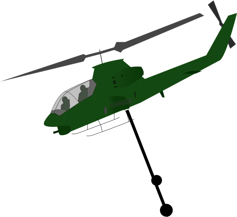 Helicopter Airdrop Aircraft Stickdatei – Fahrzeuge