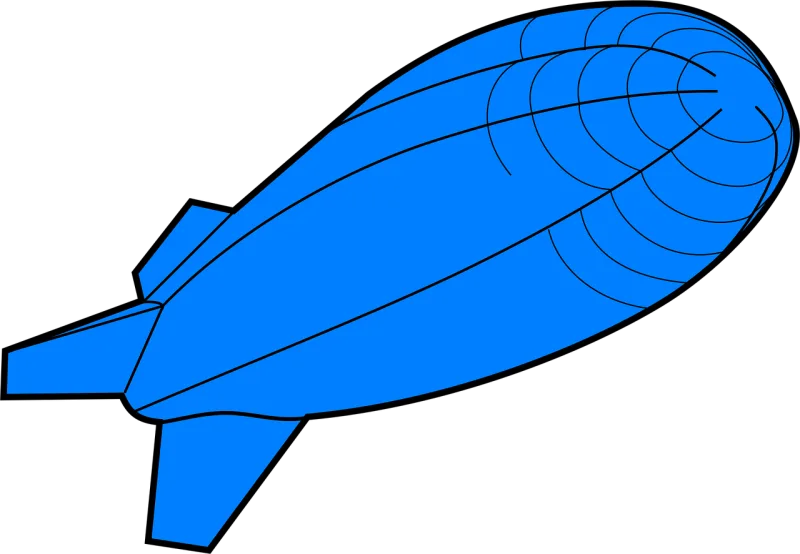Zeppelin Hot air balloon Airship Stickdatei – Kinder
