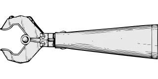 Robotic Arm Hand Stickdatei