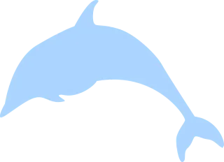Dolphin Animal Sea Stickdatei