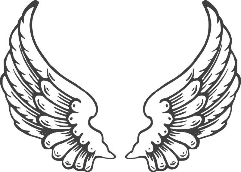 Wings White Wing Stickdatei – Weihnachten
