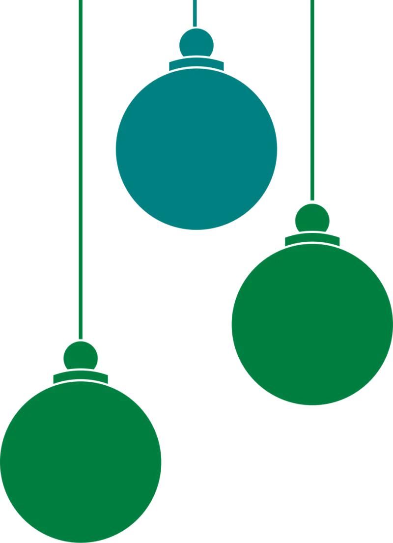 Balls Ornaments Decoration Stickdatei – Weihnachten