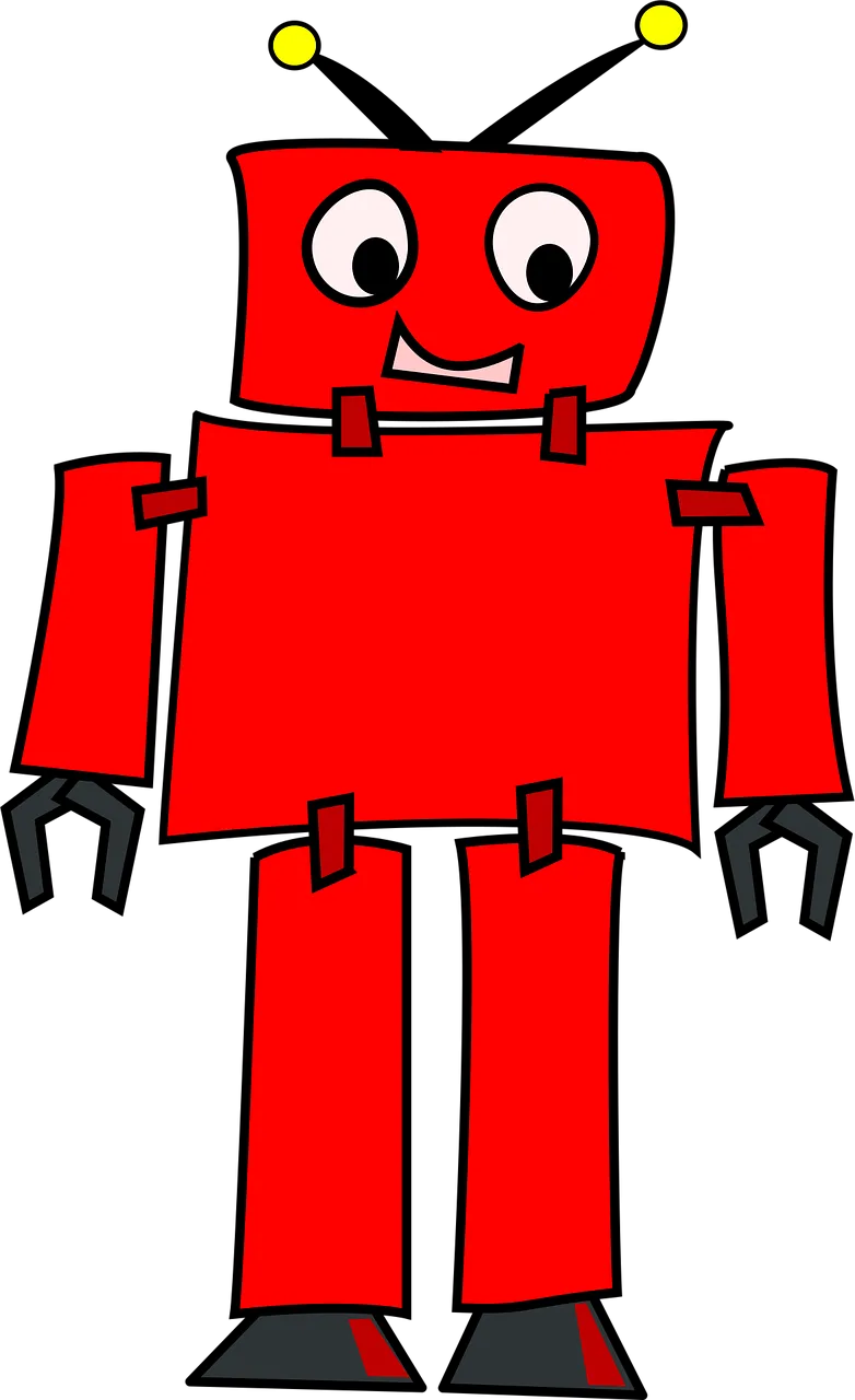 Robot Antenna Mechanical Stickdatei – Kinder