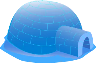 Igloo Snow Ice Stickdatei – Weihnachten