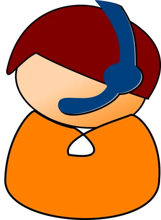 Call center Headset Support Stickdatei