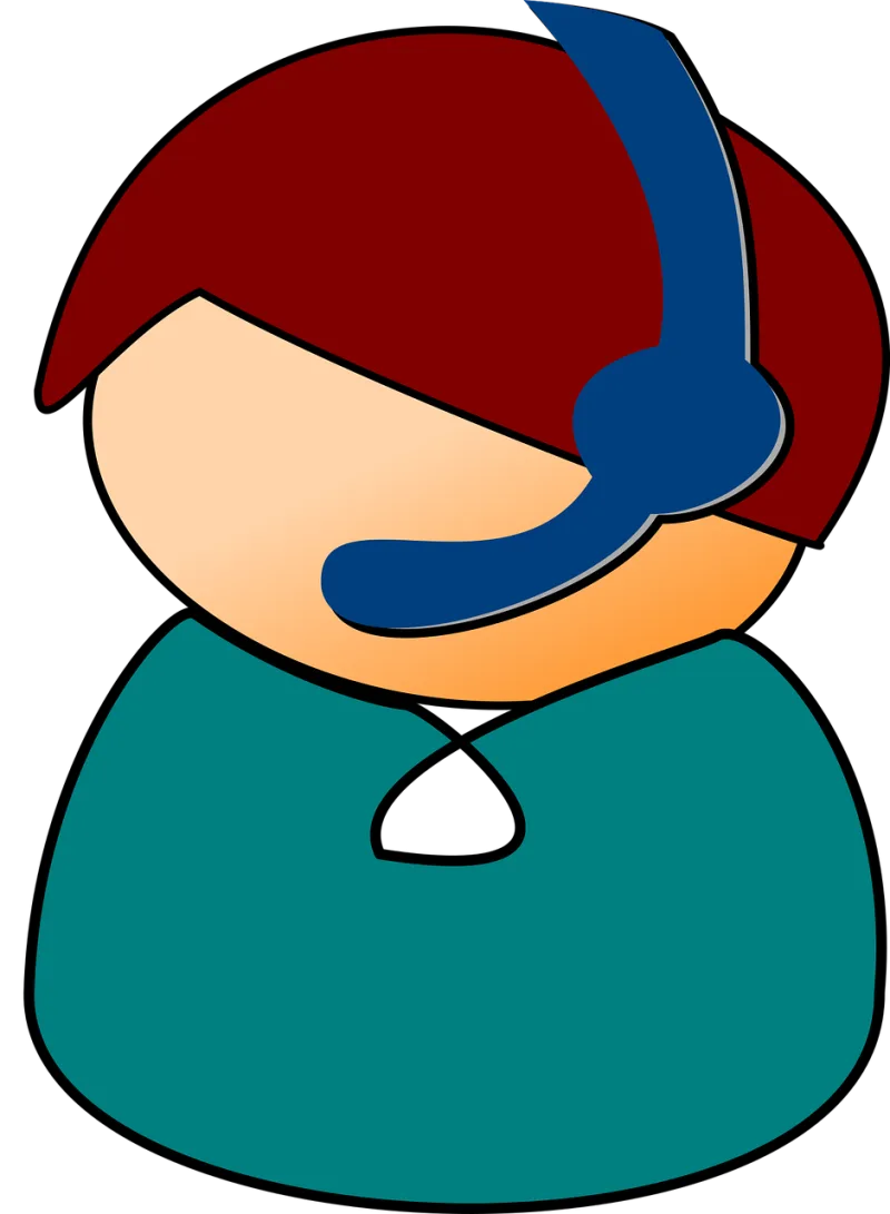 Call center Headset Support Stickdatei – Musik