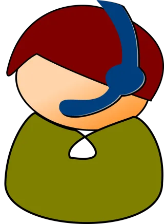 Call center Headset Support Stickdatei – Musik