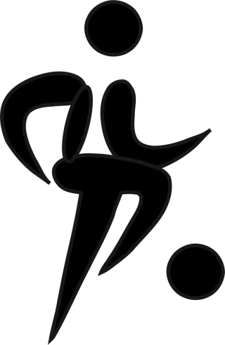 Football Sport Kicking Stickdatei