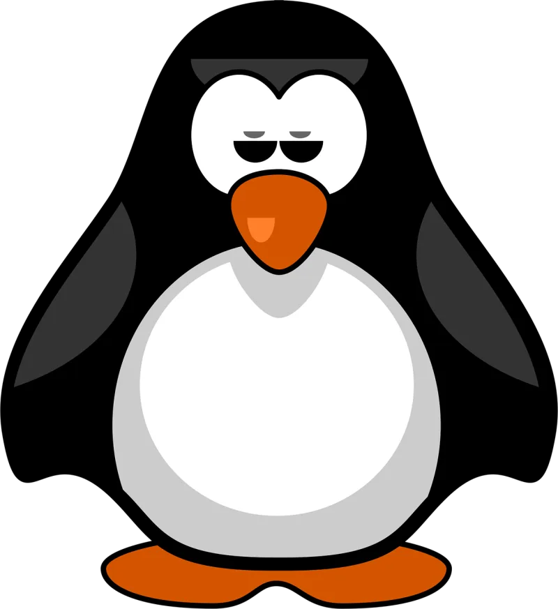 Penguin Bird Flightless Stickdatei – Tiere